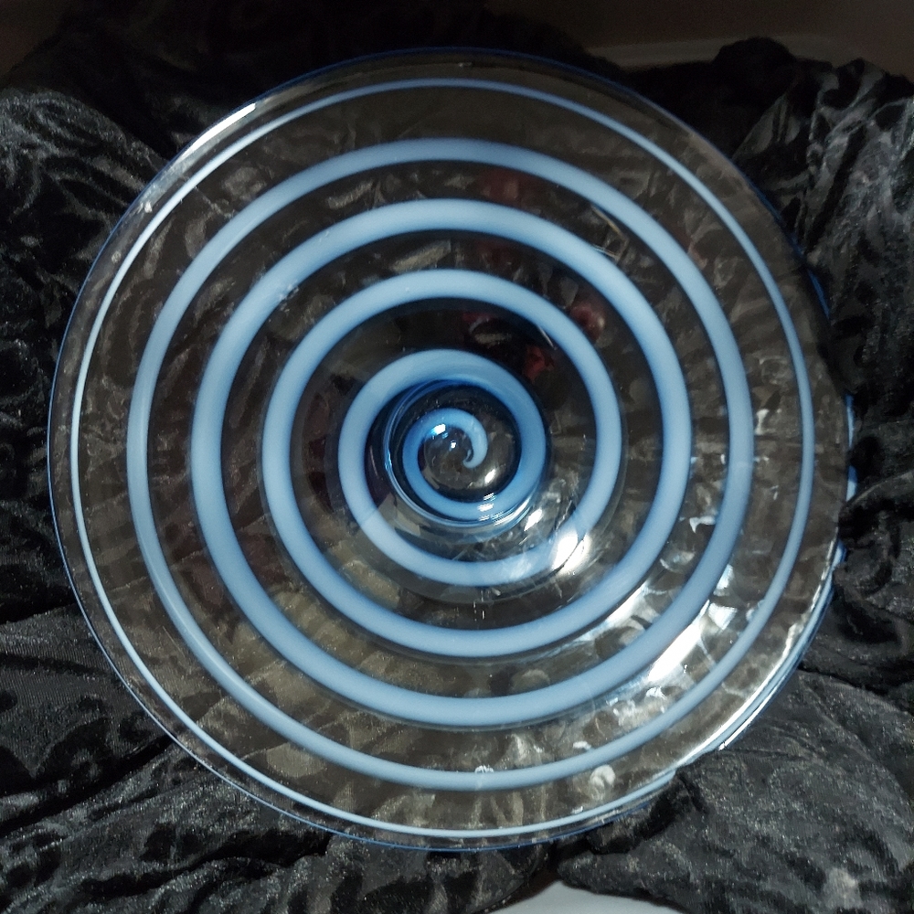 Glass centerpiece